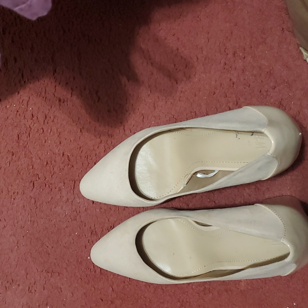 H&M size 8.5 light pink heels